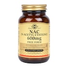 Solgar N-Acetyl Cysteine 600mg Free Form 60 Vegi Capsules image 1
