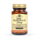 Solgar Zinc Picolinate 22mg 100 Tablets image 1
