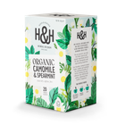 Heath & Heather Organic Camomile & Spearmint 20 Tea Bags image 1