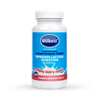 Milkaid Lactase Enzyme Tablets Raspberry Flavour 120 Tablets image 1