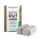 Magnitone WipeOut SuperNaturals Bamboo Microfibre Make-Up Cleansing Cloths image 1