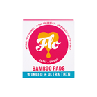 Flo Bamboo Period Pads with Wings Combo Pack 10 Day Pads, 5 Night Pads (15 Pads) image 1
