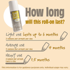 Salt of the Earth - Amber & Sandalwood Natural Deodorant Roll-on 75ml image 3