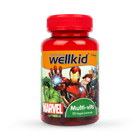 Vitabiotics Wellkid Marvel Multi-Vitamin 7-14 years 50 Vegan Soft Jellies image 1