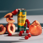 Virtue Yerba Mate Peach & Raspberry 250ml image 3