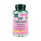 Holland & Barrett Vegan Calcium Magnesium Vitamin D & Zinc 120 Tablets image 1