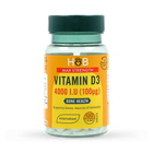 Holland & Barrett Vitamin D3 4000 I.U. 100ug 120 Tablets image 1