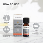 Tisserand Black Pepper Organic Pure Essential Oil 9ml image 4