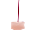 Psychic Sisters Rose Quartz Heart Incense Holder image 2
