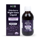 Holland & Barrett Elderberry Night time with Vitamin C&D, Zinc & Chamomile 200ml Liquid image 1