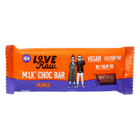 Love Raw M:lk Chocolate Bar Orange 30g image 1