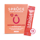 Spruce Raspberry & Elderflower Water Infusions (12 Sachets) image 1