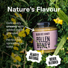 Black Bee British Pollen Honey Spread 227g image 4