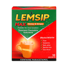Lemsip Max Cold & Flu Honey & Ginger 10 Sachets image 1
