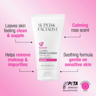 Super Facialist Rosehip Hydrate Calming Creamy Cleanser 150ml image 2