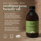 Fushi Fresh-Pressed Castor Oil 250ml image 2