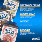 Applied Nutrition Critical Mass Professional Lean Mass Gainer Vanilla 2.4kg (16 Servings) image 3