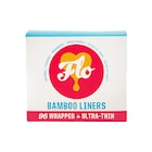 Flo Bamboo Daily Panty Liners Wrapped + Ultra Thin (96 Liners) image 2