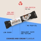 PhD Smart Bar Cookies & Cream Protein Bar 64g image 2