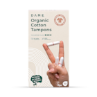 DAME Super Plus Cotton Tampons 16 Pack image 1