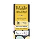 &SISTERS by Mooncup Organic Cotton Tampons with Eco Applicator - Light 16 Pack image 1
