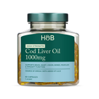 Holland & Barrett Pure Cod Liver Oil 1000mg 60 Capsules image 2