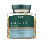 Holland & Barrett Pure Cod Liver Oil & Garlic 60 Capsules image 1
