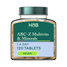 Holland & Barrett ABC to Z Vegan Multivitamins 120 Tablets image 1