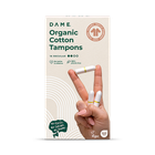 DAME Regular Cotton Tampons 16 Pack image 1
