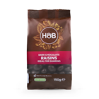 Holland & Barrett Dark Chocolate Raisins 150g image 1