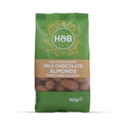 Milk Chocolate Almonds (No Added Sugar) 150g image 1