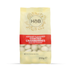 Holland & Barrett Yoghurt Coated Cranberries 210g image 1