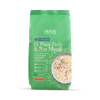 Holland & Barrett 15 Plant Fruit & Nut Muesli 600g image 1