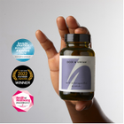 The Herbtender DOZE & DREAM with Reishi and Ashwagandha 60 Vegan Capsules image 5