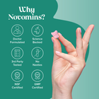 Novomins Kids Calcium, Vitamin D & K2 Strawberry Milkshake Flavour 30 Gummies image 8