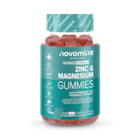 Novomins Zinc, Magnesium & Vitamin B6 Strawberry Flavoured 60 Gummies image 1