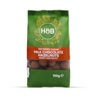 Holland & Barrett No Added Sugar Milk Chocolate Hazelnuts 150g image 1