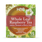 Holland & Barrett Whole-Leaf Raspberry Tea 15 Tea Bags image 1