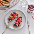 Fearne & Rosie Reduced Sugar Raspberry Jam 310g image 3