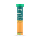 Holland & Barrett High Strength Effervescent Vit C 1000mg Orange Flavour 20 Tablets image 1