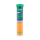 Holland & Barrett High Strength Effervescent Vit C & Zinc Blackcurrant Flavour 20 Effervescent Tablets image 1