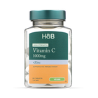 Holland & Barrett Vitamin C & Zinc 60 Tablets image 1