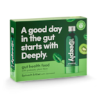 Deeply Gut Health Food With Prebiotic Plant Fibre Spinach & Kiwi With Seaweed Multipack 4 x 455ml image 1