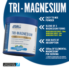 Tri-Magnesium Powder Blue Raspberry 200g image 2