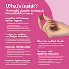 Novomins Women's Multivitamin Blackberry Flavoured 60 Gummies image 5