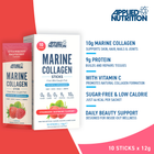Marine Collagen Strawberry Raspberry 10 Sachets image 2