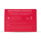 Wild Rhubarb & Raspberry Soap Bar 125g image 4