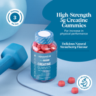 Novomins Creatine 5000mg Strawberry Flavoured 90 Gummies image 5