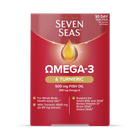 Seven Seas Omega-3 Fish Oil & Vitamin D Plus Turmeric 30 Tablets & 30 Capsules (1 Month Supply) image 1