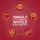 Seven Seas Omega-3 Fish Oil & Vitamin D Plus Turmeric 30 Tablets & 30 Capsules (1 Month Supply) image 2